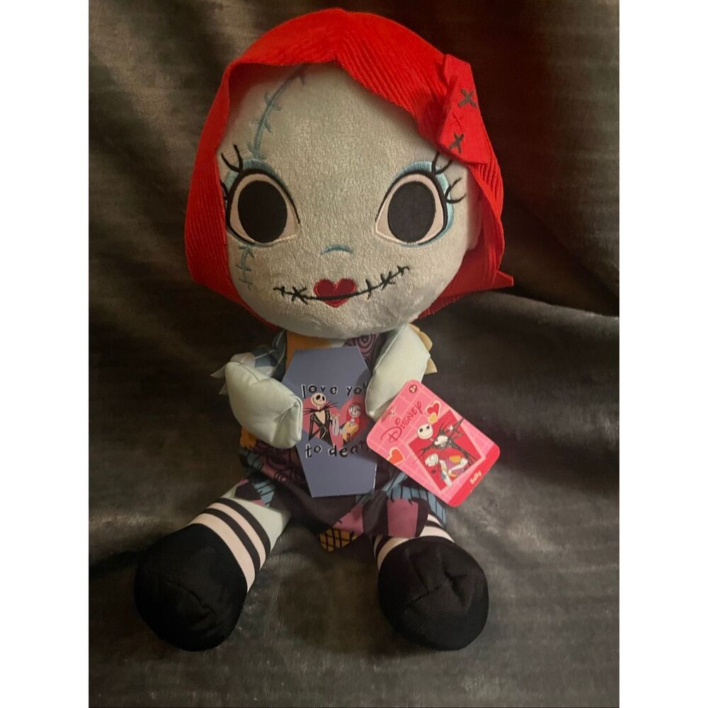 Disney Nightmare Before Christmas Sally 16” Valentine’s Day Plush Collectible Pl - Picture 3 of 7
